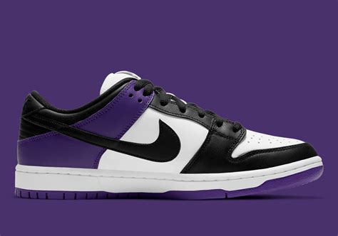 purple nike sb dunk low